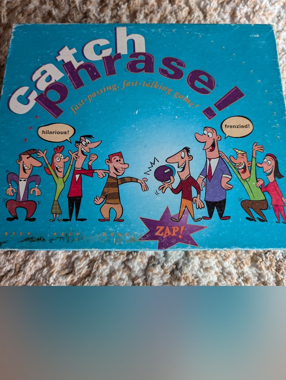 Old School Catch Phrase Board Game